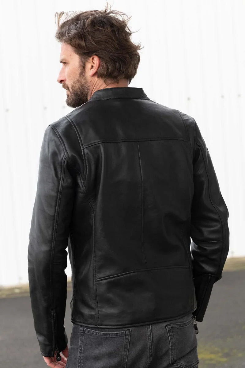 Inferno Men Black Racer Jacket - Taushif #