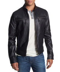Men's Genuine Leather Jacket MJ 102