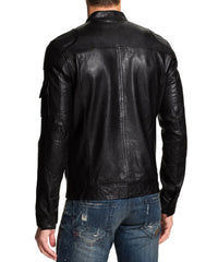 Men's Genuine Leather Jacket MJ 104