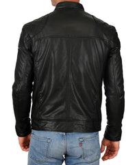 Men's Genuine Leather Jacket MJ 14