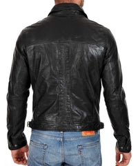 Men's Genuine Leather Jacket MJ 25