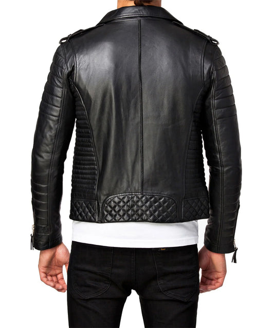 Men's Genuine Leather Jacket MJ 57