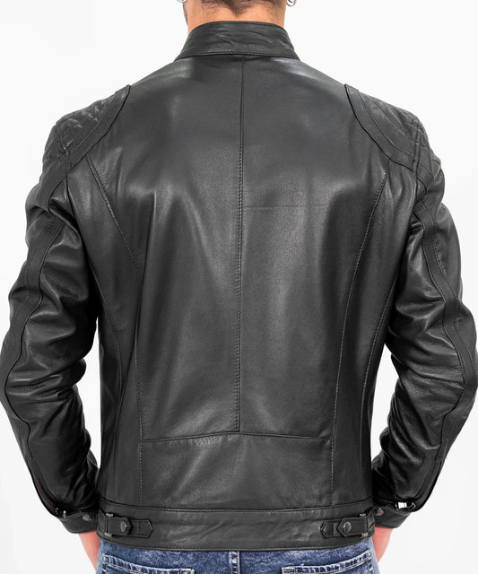 Men's Genuine Leather Jacket MJ 90