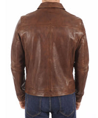 Men's Genuine Leather Jacket MJ 96