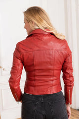 Raven Edge Women Biker Jacket - Taushif #